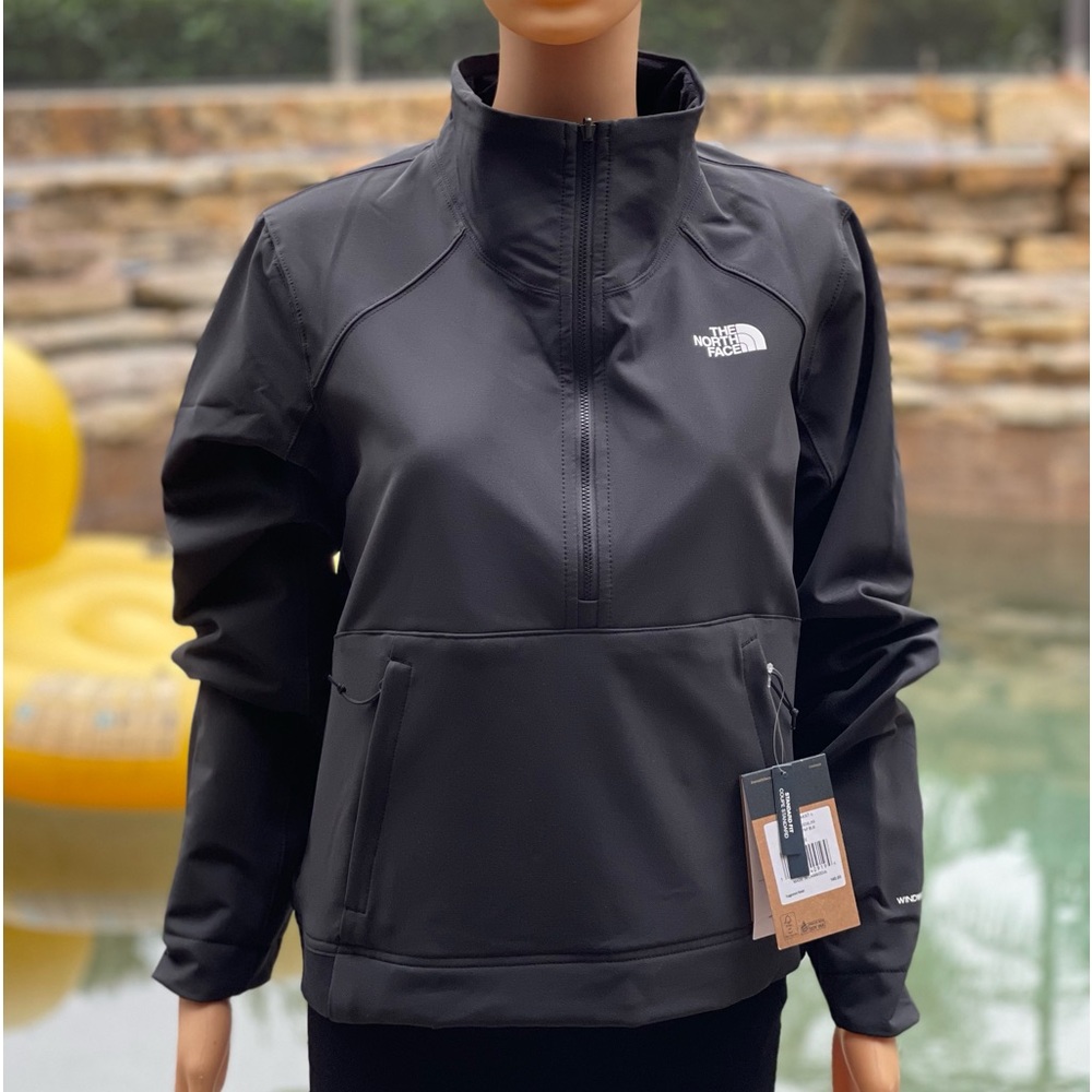 NORTH FACE SHELBE RASCHEL REVERSIBLE PULLOVER BLACK